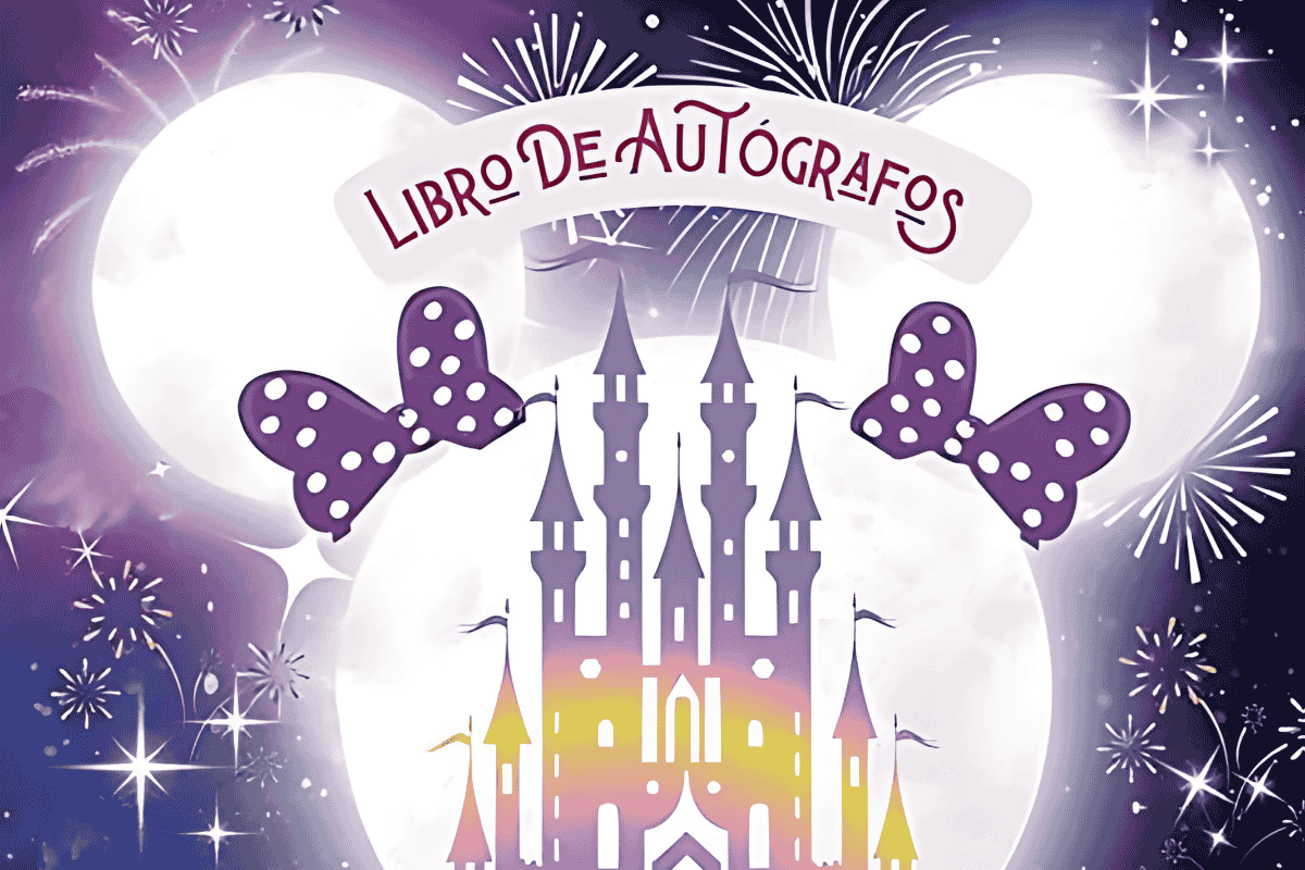 libro de firmas disney personalizado
