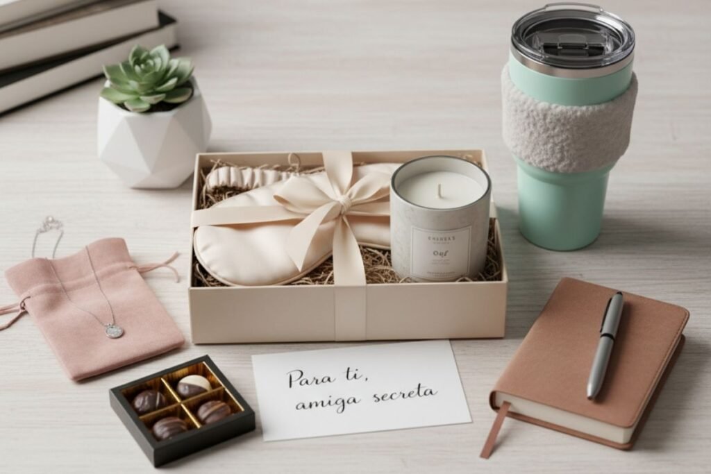 qué se puede regalar de amigo secreto a una mujer